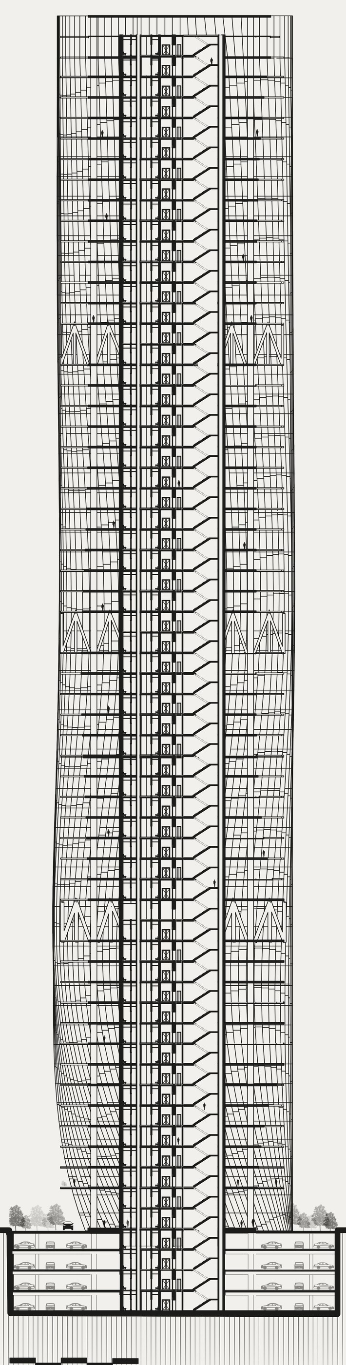 Long-Span Overbridge, Gendaria